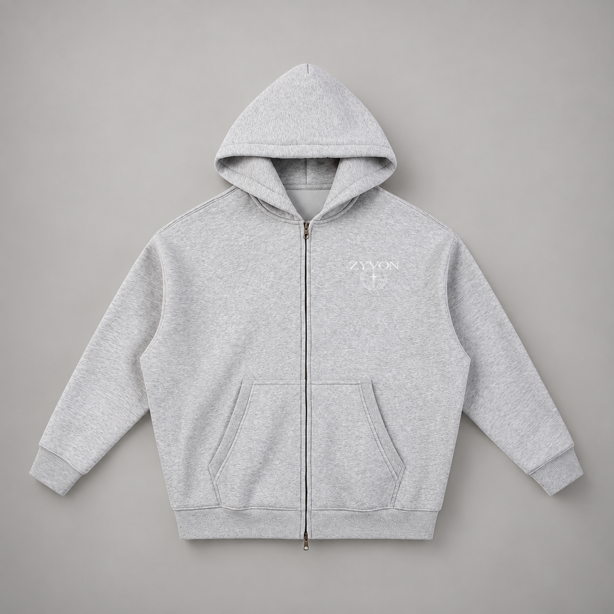 ZYVON Worldview Zip-Up | Oversized Zip Hoodie