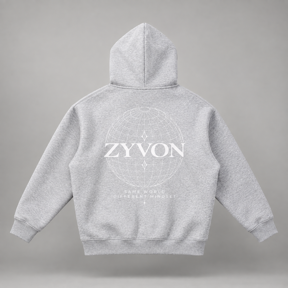 ZYVON Worldview Zip-Up | Oversized Zip Hoodie