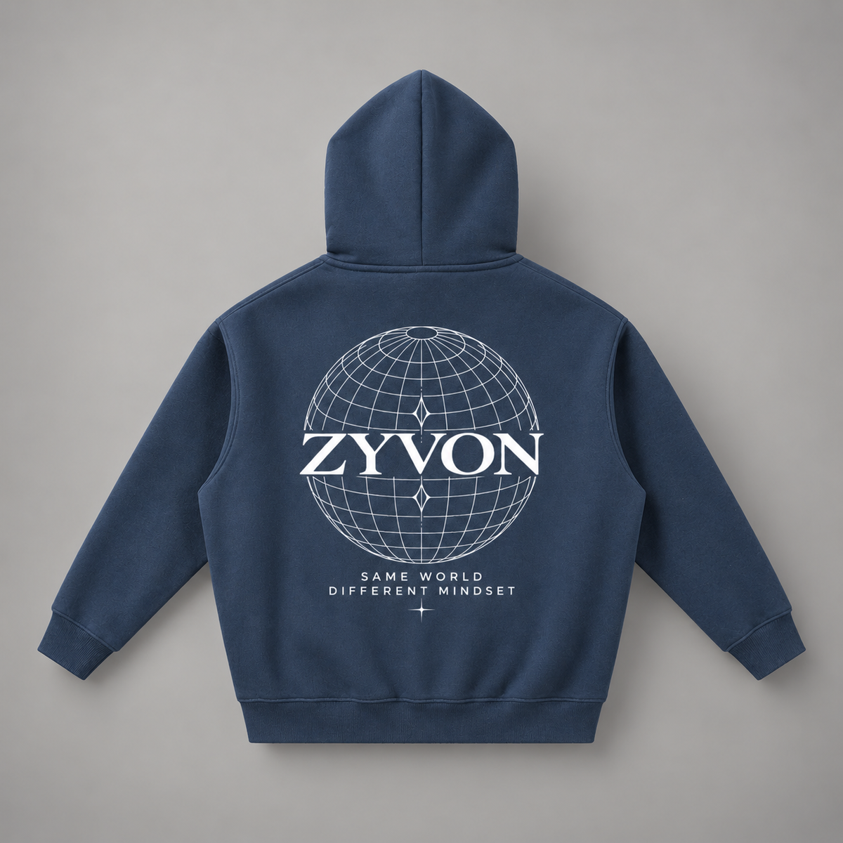 ZYVON Worldview Zip-Up | Oversized Zip Hoodie