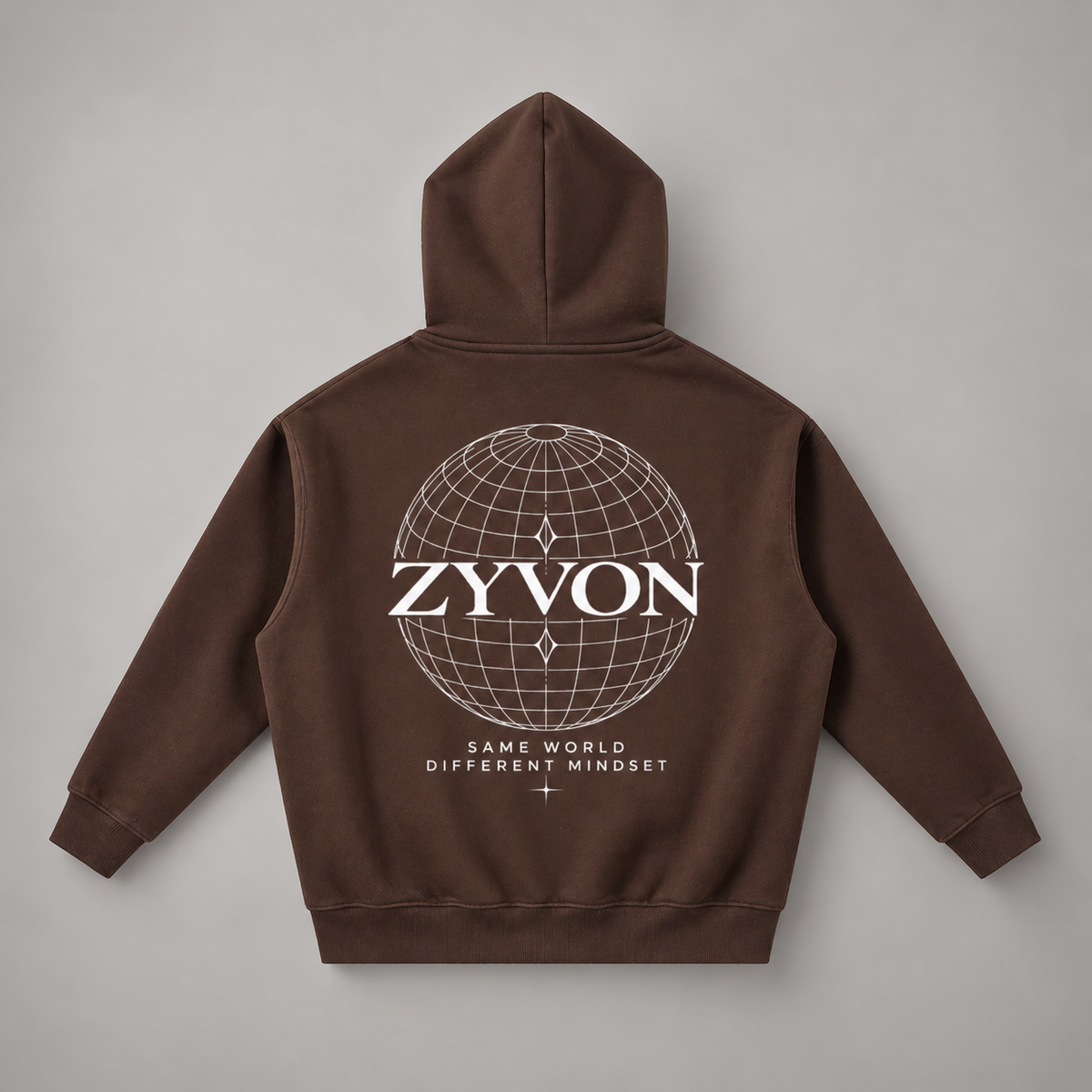 ZYVON Worldview Zip-Up | Oversized Zip Hoodie