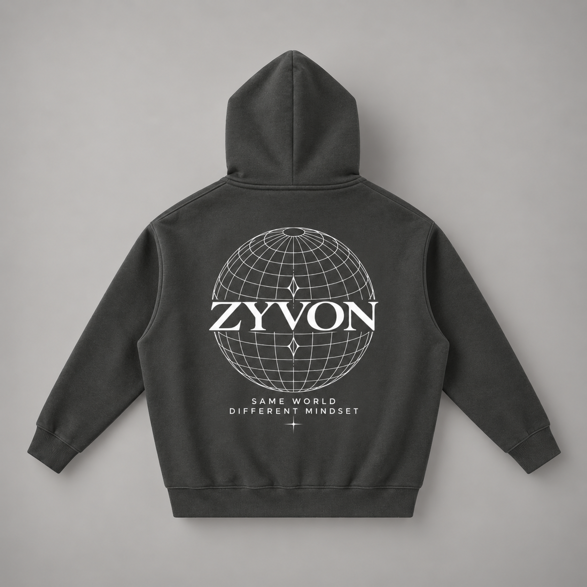 ZYVON Worldview Zip-Up | Oversized Zip Hoodie