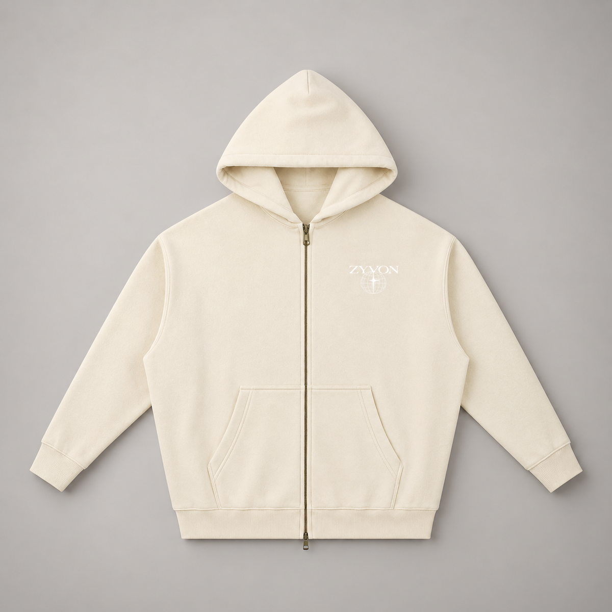 ZYVON Worldview Zip-Up | Oversized Zip Hoodie