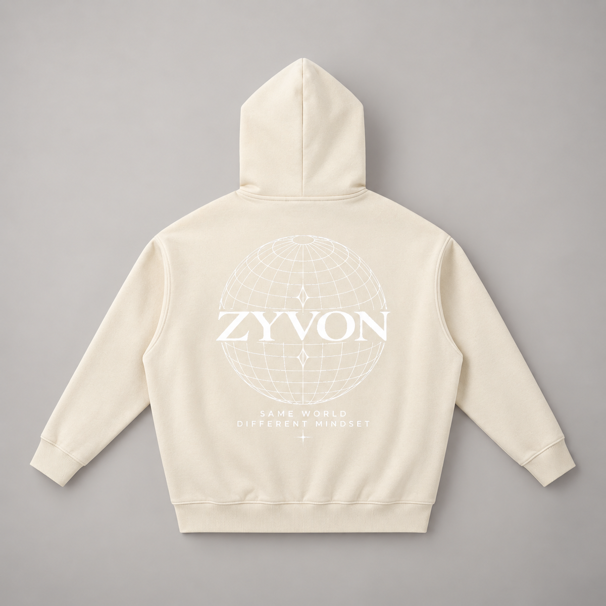 ZYVON Worldview Zip-Up | Oversized Zip Hoodie