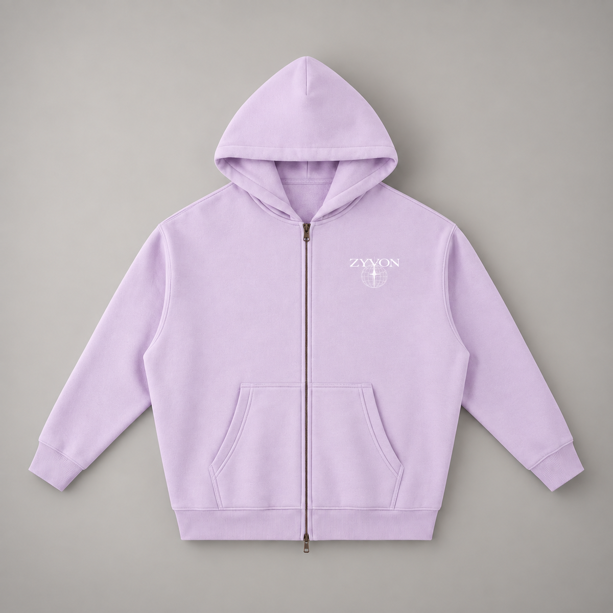 ZYVON Worldview Zip-Up | Oversized Zip Hoodie