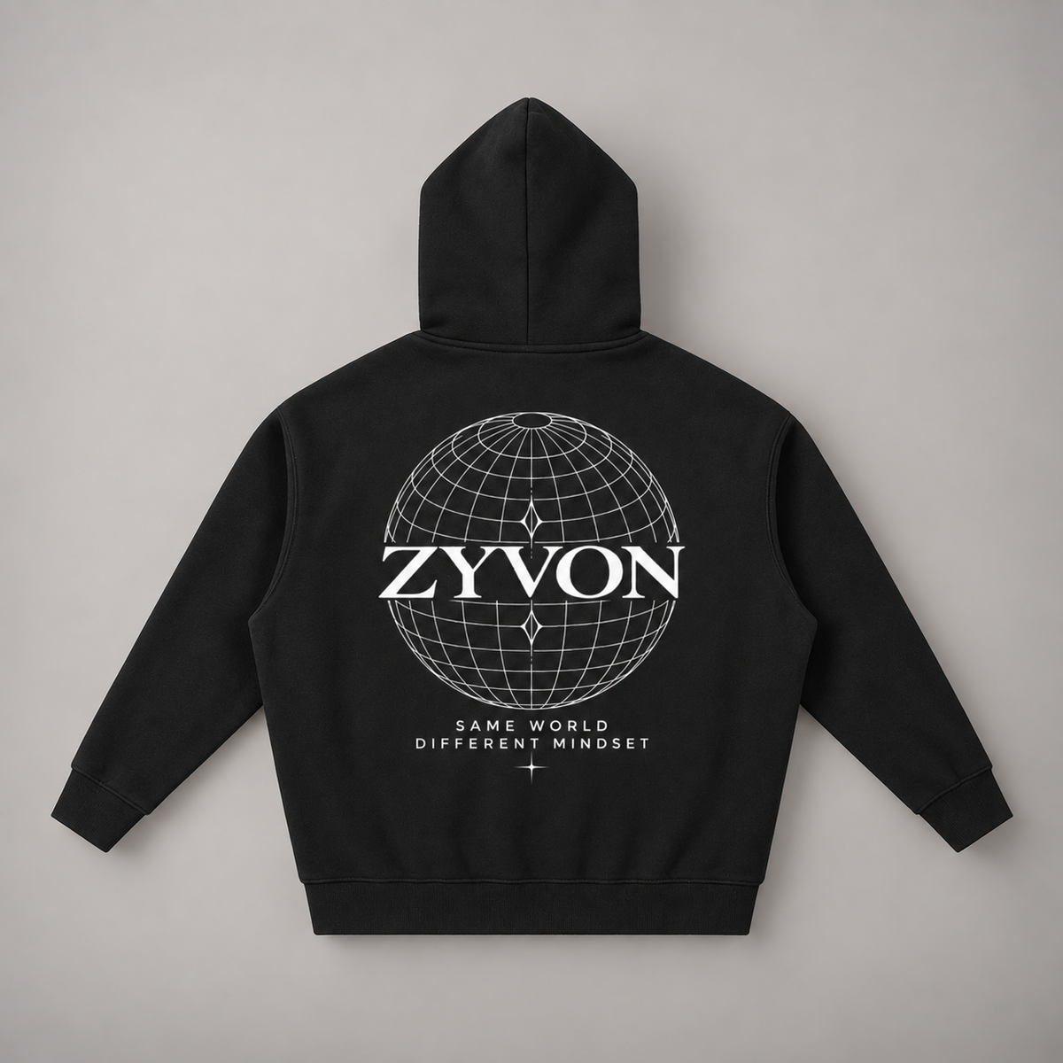 ZYVON Worldview Zip-Up | Oversized Zip Hoodie