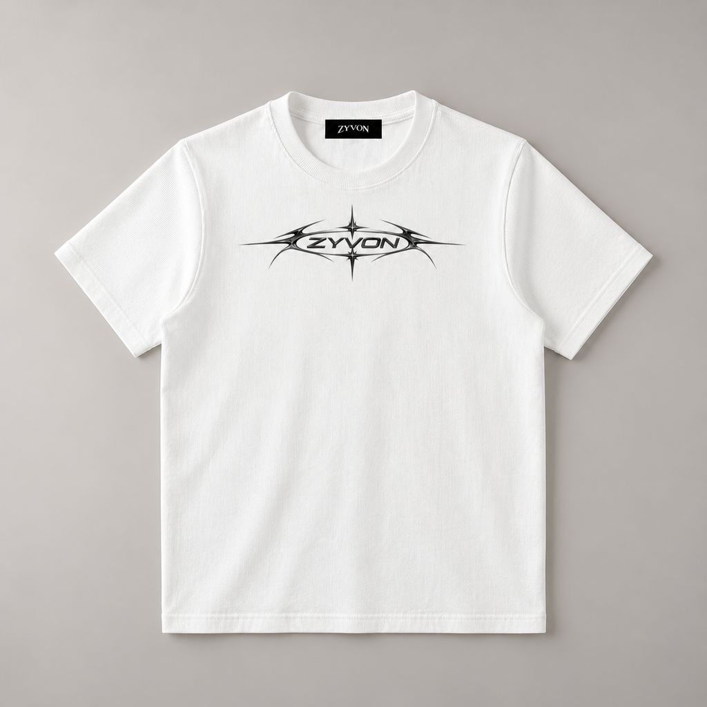 ZYVON Void Spike Tee | Y2K Streetwear T-Shirt